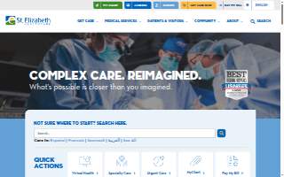 St. Elizabeth Healthcare Laboratory X-Ray MRI - Independence KY website