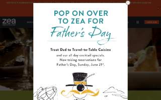 Zea Rotisserie & Bar of Metairie website