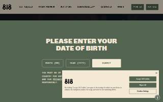 818 Neighborhood Bar website