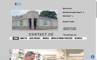 Majoria Drugs Metairie Road website