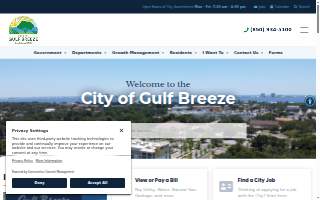 GulfBreeze AC Repair Metairie website