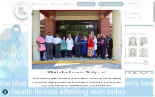 Swla Fitness Center website