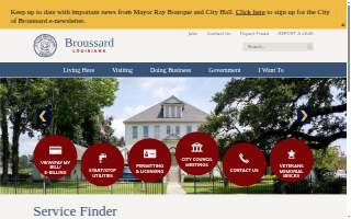 Broussard Financial Group website