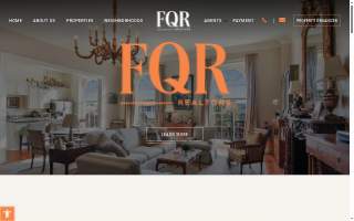 FQR Realtors website