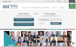 TWFG Skip Bordelon Insurance website