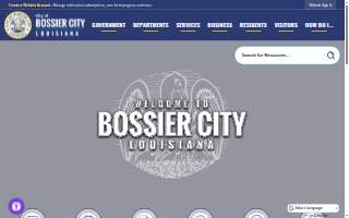 Bossier Chiropractic Center website