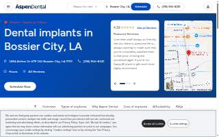 Aspen Dental - Bossier City website