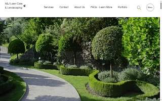 A&J Advanced Lawn Care Services website