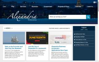 Alexandria Family Dental Care website