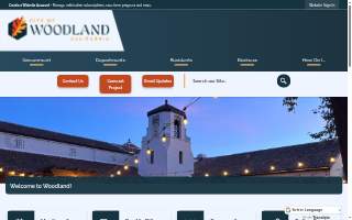 Woodland Dentistry website