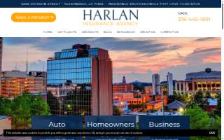 Harlan Insurance website