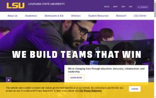 LSU Family Medicine Alexandria website