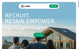 Landed website