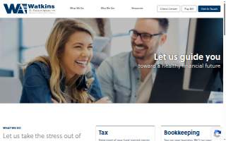 Watkins, CPA, APC of Bayou Cane website