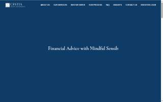 Cestia Wealth Management website