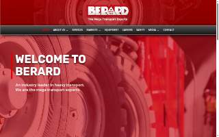 Berard Transportation Inc website