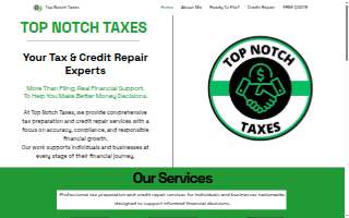 Top Knotch Taxes website