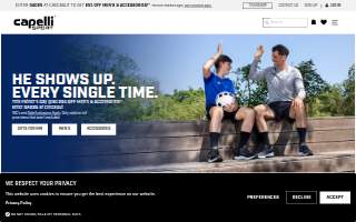 Capelli Salon of Ruston website