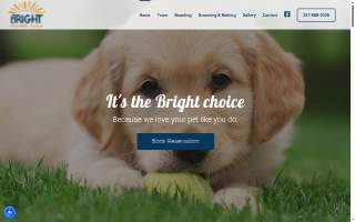 Bright Animal Care website
