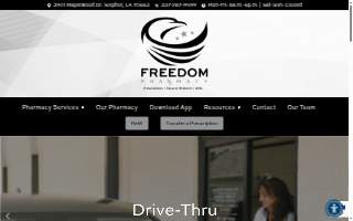 Freedom Pharmacy website