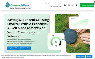 Groundworx Landscape Design and Installation website