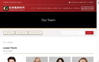 Gordon McKernan Injury Attorneys website