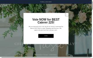 Gilded Artichoke Catering Co. website