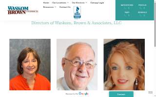 Waskom, Brown and Associates website
