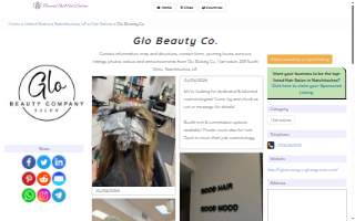Glo Beauty Co. Salon website