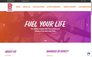 Boyett's Auto Repair website