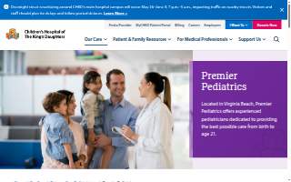 Pediatric Dental Center website