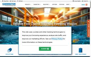 The Harrington Law Firm website