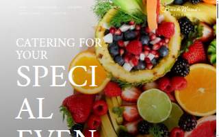 Back Woods Catering website