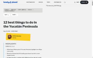 Yucatan Restaurant website