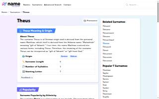 Theus Law Offices website