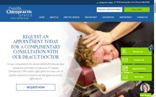 Dracut Chiropractic Center website