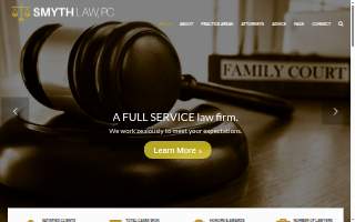 Smyth Law Offices website