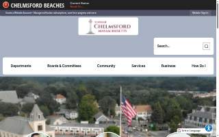 Chelmsford Street Auto Sales website