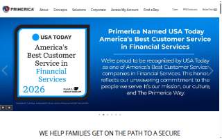 Primerica of New Bedford website