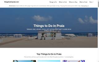 Praia Vibes Lounge website