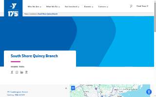 South Shore YMCA Quincy website