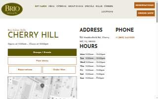 BRIO Financial Planning website