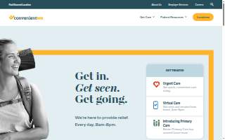 ConvenientMD Urgent Care of Quincy website