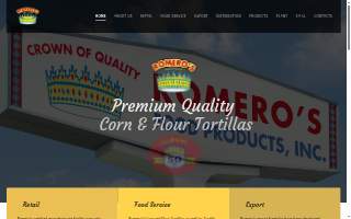 Romeros Landscaping and construction website