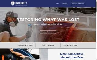 Integrity Auto website