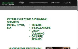 Greenpoint Plumbing & Heating website