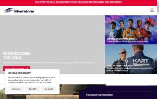 Silverstone Elite Transport website