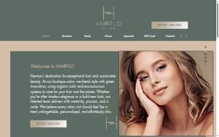 Hairflo website