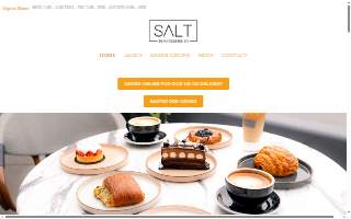 SALT Patisserie website