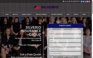 Silverio Insurance Agency website